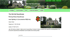 Desktop Screenshot of oldhallsausthorpe.co.uk